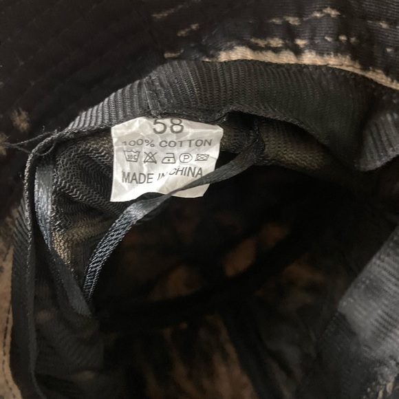 CUSTOM BLEACH DYE bucket hat - Picture 8 of 8